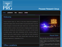 Tablet Screenshot of preussergroup.com